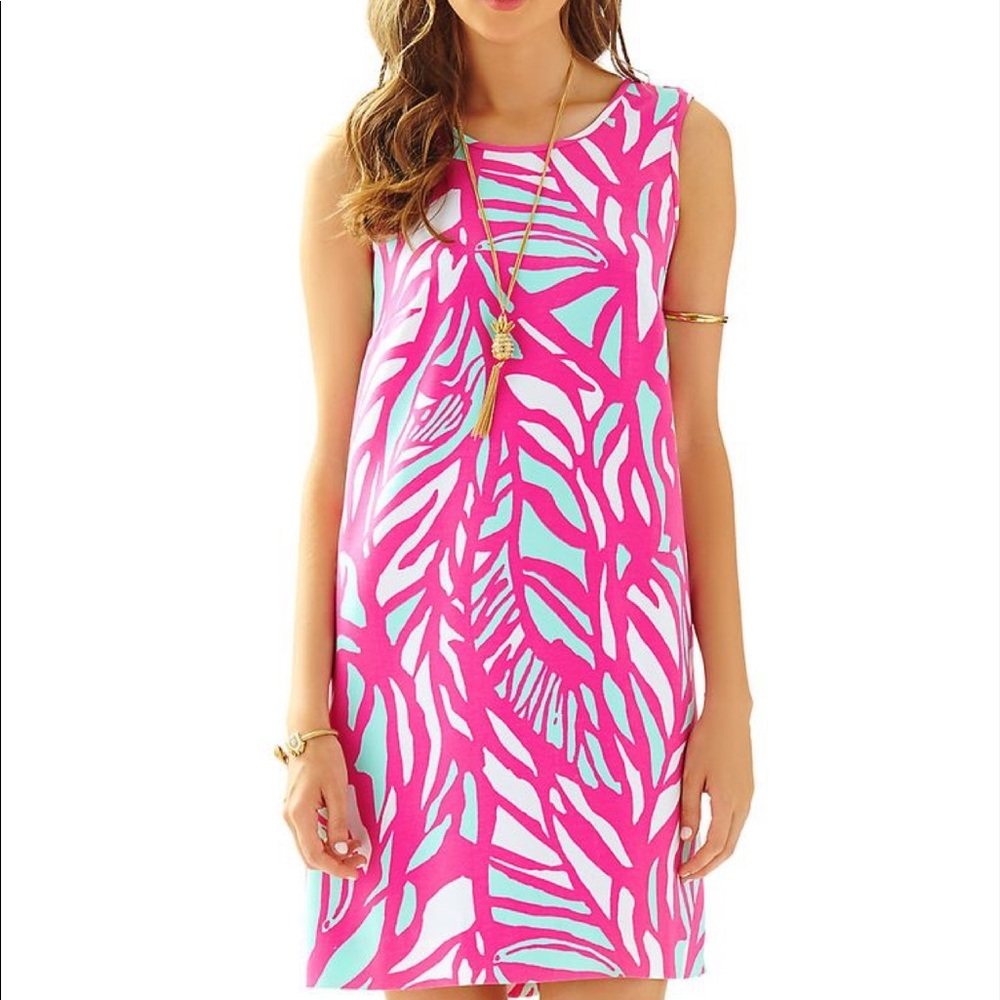 Lilly Pulitzer Papaya Playa Sabrina dress sz S
